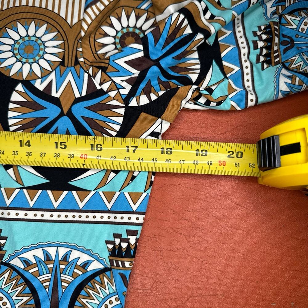 J. Mclaughlin Paisley Blouse Size.. Small - image 8